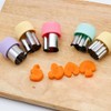 Mini Cookie Vegetable Cutters Fruit Molds, 3Pcs Mini Fruit Cookie