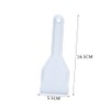Refrigerator Ice Scraper White Plastic Flat Shovel Plastic Defroster Handheld