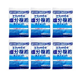 エブリサポート 塩分補給 タブレット 6袋 塩分タブレット