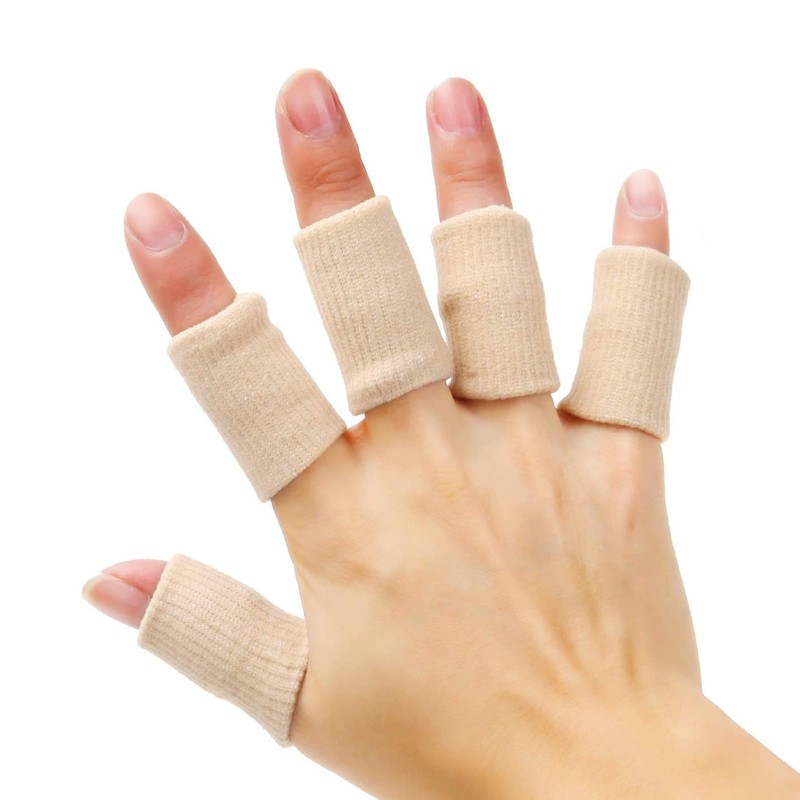 FunnAura 12PCS Finger Splints for Arthritis Kit, Trigger Thumb Splint