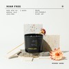 Hidden Label Black Orchid Scented Candle, 100% Cotton Lead-Free Wick,Sustainable