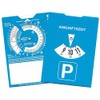 Unbekannt Europa Parking Disc with Petrol Calculator Back, Neutral Without
