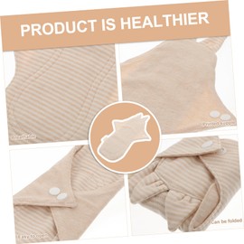 FOMIYES Washable Reusable Cotton Sanitary Napkins for Women Feminine Hygiene Pads Travel-friendly Soft Comfortable and Breathable Design Random Style Healthier Alternative