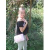 LONI Clutch Shoulder Crossbody HandBag Faux Fur in Pink