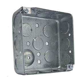 Electrical Square Box 4 in 2 gang