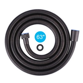 Aleasha Oil-Rubbed Bronze Finished Shower Hose, 63 Inches SUS 304 Stainless Steel Extra Long Shower Head Hose Replacement Handheld Shower Head Hose for Pet Bathroom Bathing Cleaning
