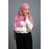 Crepe Muslin Hijab with Integrated Hood Magenta One Size, magenta