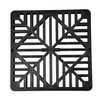 NDS 980G Square Catch Basin Drain Grate, Diamond Design, Fits