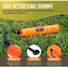 HuntEmUp Dog Bumpers - 6X 2-Inch Weighted Plastic Retrieving Dummies
