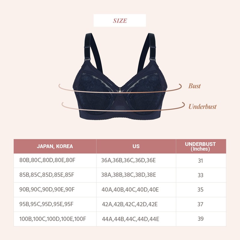 Clivia - Sujetadores minimizadores para mujer - brasier interior premium