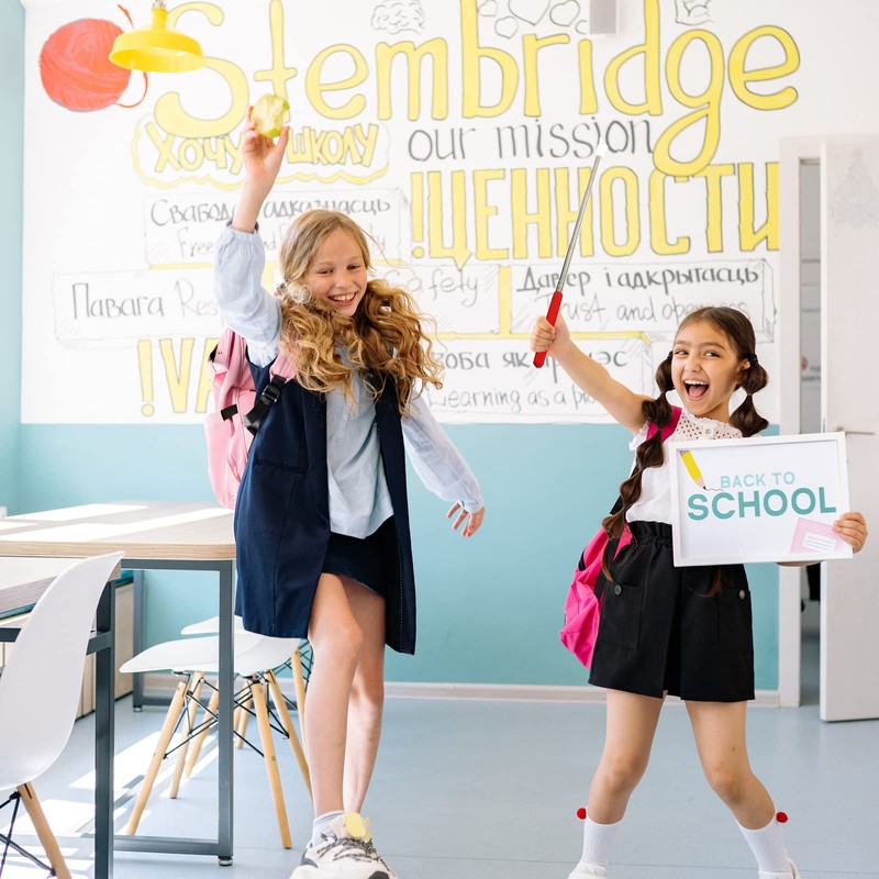 Fingers Telescopic Teachers Pointer,Teaching Pointer Stick for Classroom,Metal Hand Retractable