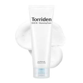 Torriden Dive In Cleansing Foam 150 ml (5.07 fl.oz.) Moisturising Face Cleansing for All and Sensitive Skin with Hyaluronic Acid, Panthenol and Allantoin