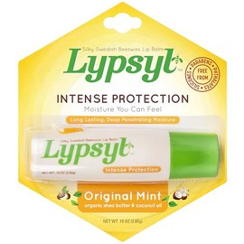 Lypsyl Intense Protection Original Mint, Lip Balm 0.10 oz (Pack of 10) | Pack of 10