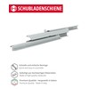 Gedotec Drawer runners with locking mechanism, full extension, 6041, 1