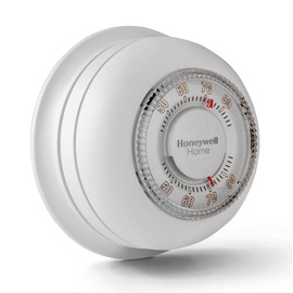 Honeywell Home CT87K1004 The Round Heat Only Manual Thermostat,Large,White,Large
