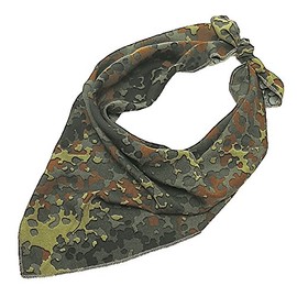 A. Blöchel Original Triangular Scarf of the German Armed Forces Camouflage, Camouflage