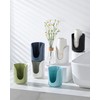 ABRUTY Bathroom Cup Dispenser, 3oz-4oz Ceramic Paper Cup Holder, Small