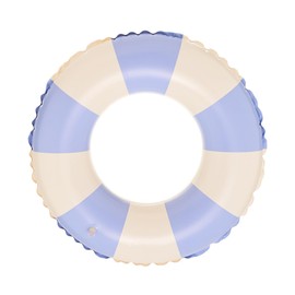 1 x Striped Swimming Ring Adult Large Pool Swimming Ring, Swimming Ring with Handles, Transparent Pool Floating Ring, Durable Swimming Ring, Summer Pool Water