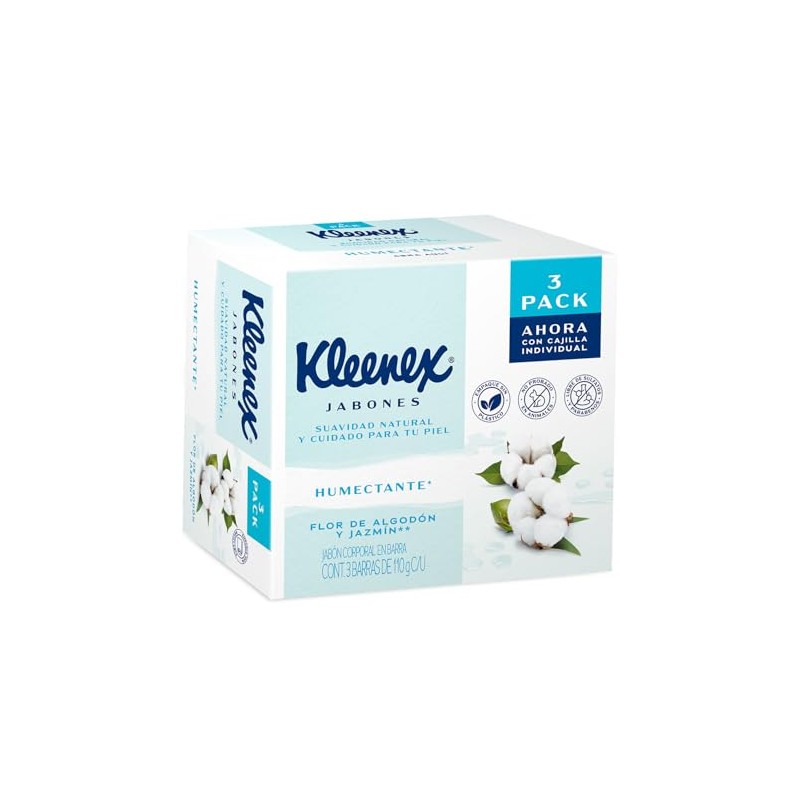 Humectante con Flor de Algodón y Jazmín, Suavidad Natural, Libre