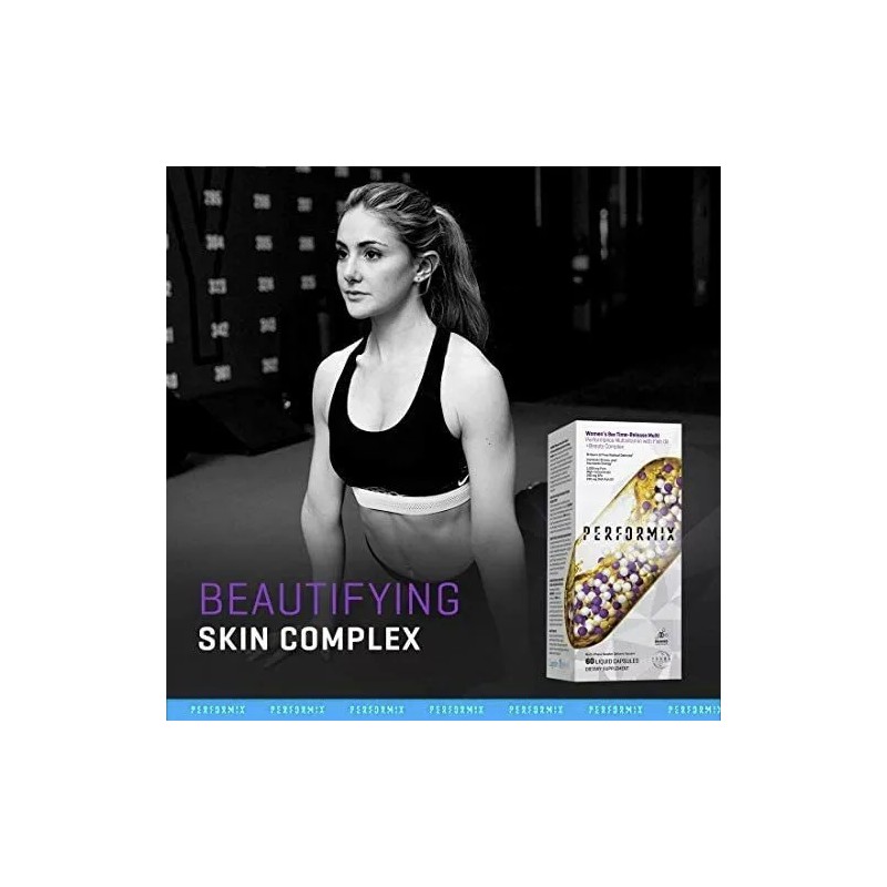 Performix Women's 8 HR Time-Release Multi w/ Fish Oil -