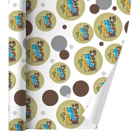 GRAPHICS & MORE Now That is Big Dinosaur Train Gift Wrap Wrapping Paper Roll