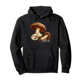 Reishi Mushroom With Garlic Pullover Hoodie