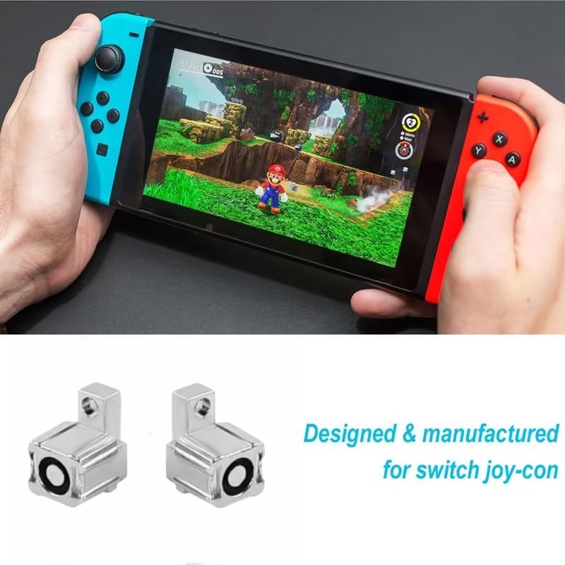 [CRSHIP]3ペア 左右スライダーバックル メタルロック ラッチブラケット コントローラー 交換用 修理パーツ ツール Switch Joy-Con対応