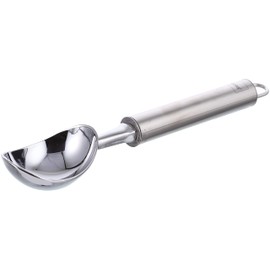 kela Eiscremelöffel Rondo 21cm aus Edelstahl matt, Silber, 21 x 4.5 x 2 cm