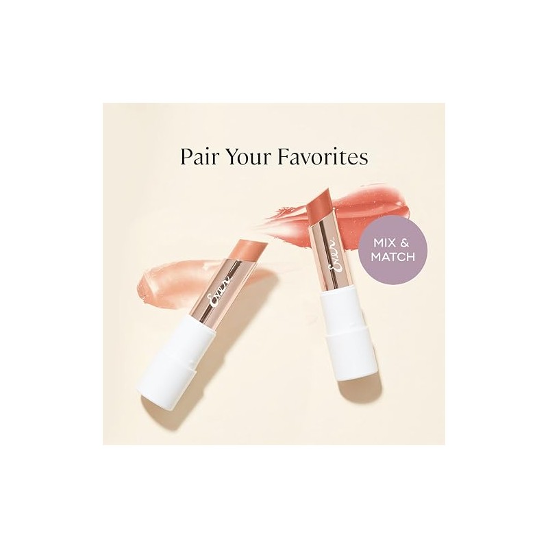 EVER Peptide Lip Therapy — Honey (Caramel-Nude Tinted Balm with