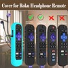 Case for Roku Headphone Remote, Battery Cover for Roku Voice