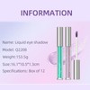 12Pcs Liquid Eyeshadow Set Long Lasting Quick Drying Waterproof Glitter