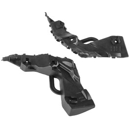 Front Bumper Bracket Bumper Mount Support Bracket - Compatible for Hyundai Elantra 1.4L L4 - Gas, 1.6L L4 - Gas, 2.0L L4 - Gas 2017-2018 - Replace Part 86513F2000, 86514F2000