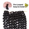 5 Packs 8 Inch Jumpy Wand Curl Crochet Hair Jamaican