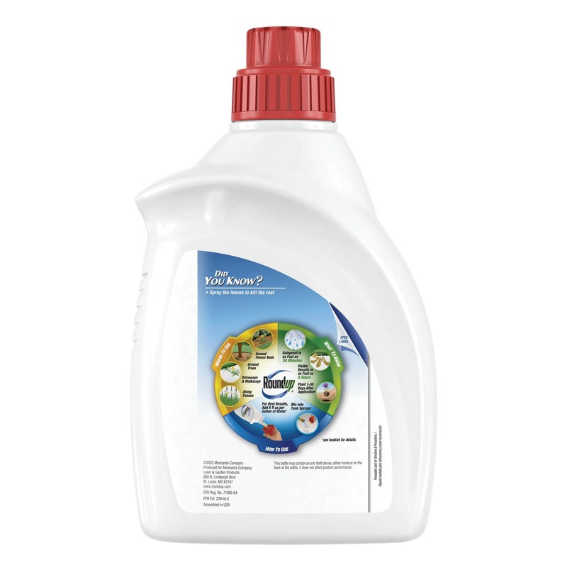 Roundup Weed and Grass Killer₄ Concentrate, Use Around Flower Beds