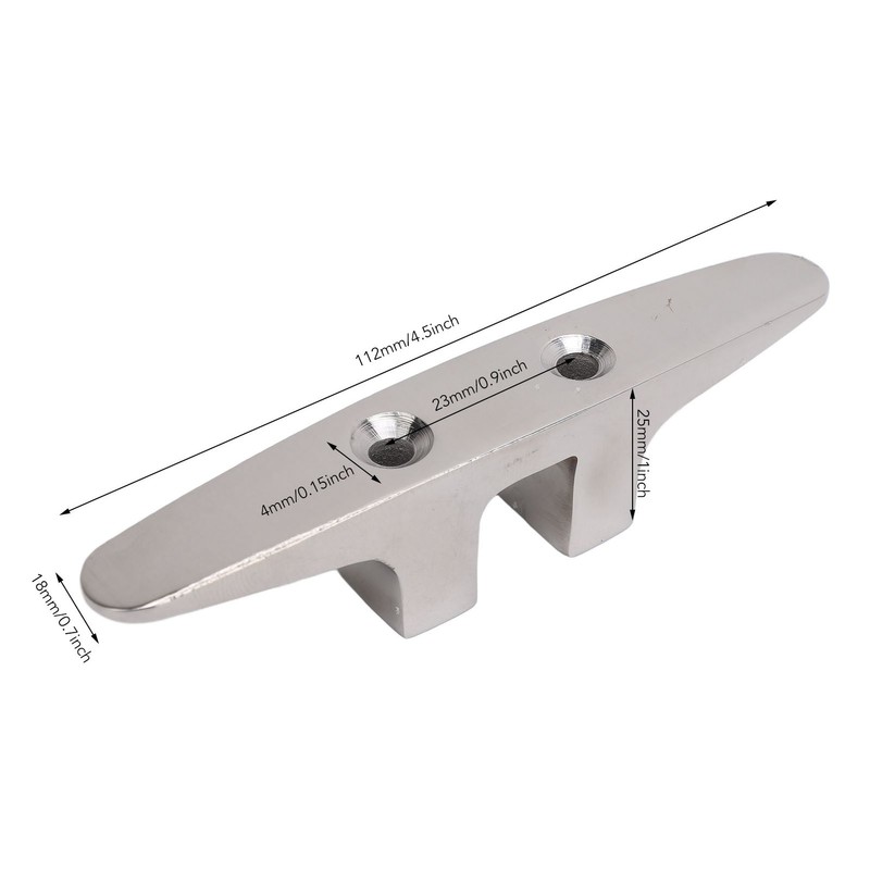 Boat Dock Cleat Stainless Steel Deck Rope Tie Down Anchor