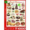 Sweet Christmas 1000 Piece Puzzle Jigsaw Puzzle 19 x 27in