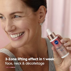 NIVEA Cellular Expert Face Serum 30ml| 3-Zone Lifting & Smoothing Formula | Bio Retinol Face Serum Alternative