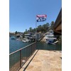 Saturdays are Boys Flag Fraternities Parties Dorm Room Balcony Decor