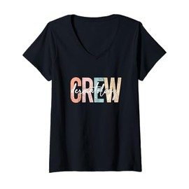 Womens Vintage Dermatology Crew Dermatology Nurse Dermatologist V-Neck T-Shirt