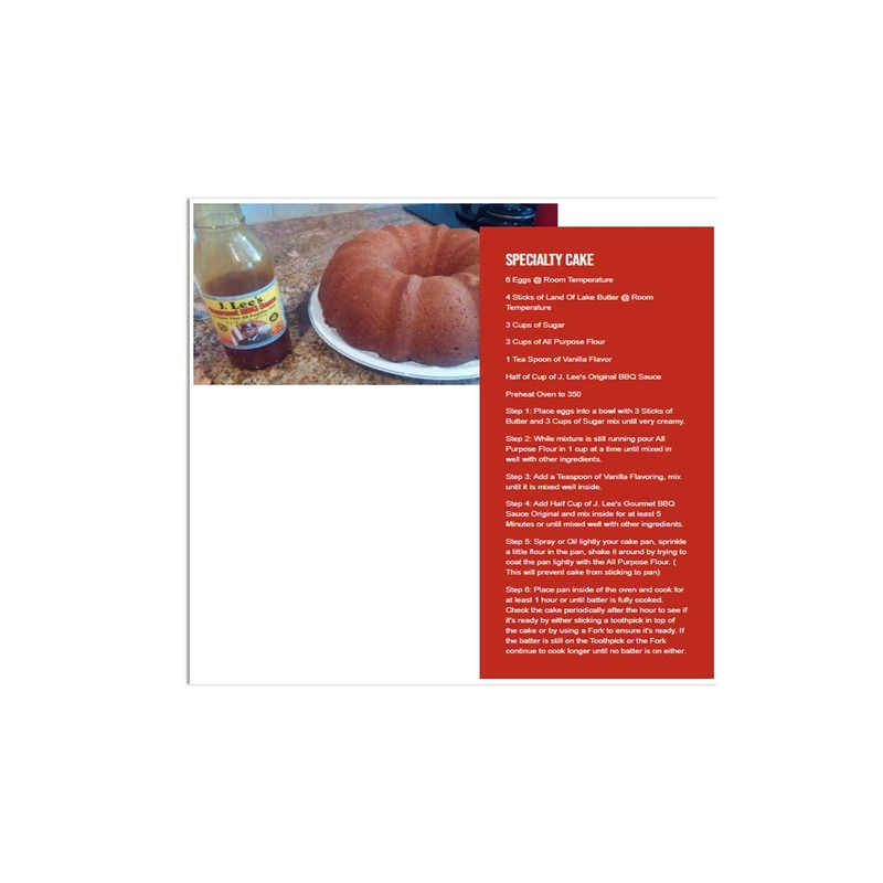 J. Lee's Gourmet BBQ Sauce (Original)