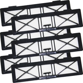 SCHWABMARKEN Kompatibel/Ersatz für 6 Stück XL Hepa Filter Schwarz mit Soft-Entriegelung für Neato Botvac Typen 70, 70E, 75, 75E, 85, 85E, BotVac Serie, BotVac D Serie, BotVac Connected