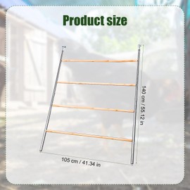 Chicken Perch Stand, Chicken Roosting Ladder Outdoor Chicken Roosting Bars Chicken Coop Roosting Accessories for Backyard Poultry Pigeon Birds Cat Climbing Shelf