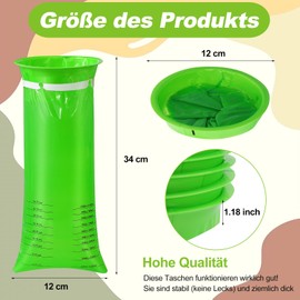 EOGRFW Burp Bag with Mouthpiece, Pack of 30 Emesis Bag, 1000 ml Disposable Emesis Bag, Poop Bags with Ring, Burp Bag, Breaking Bag for Children and Adults, Breaking Bag, Poop Bag, Collection Bag