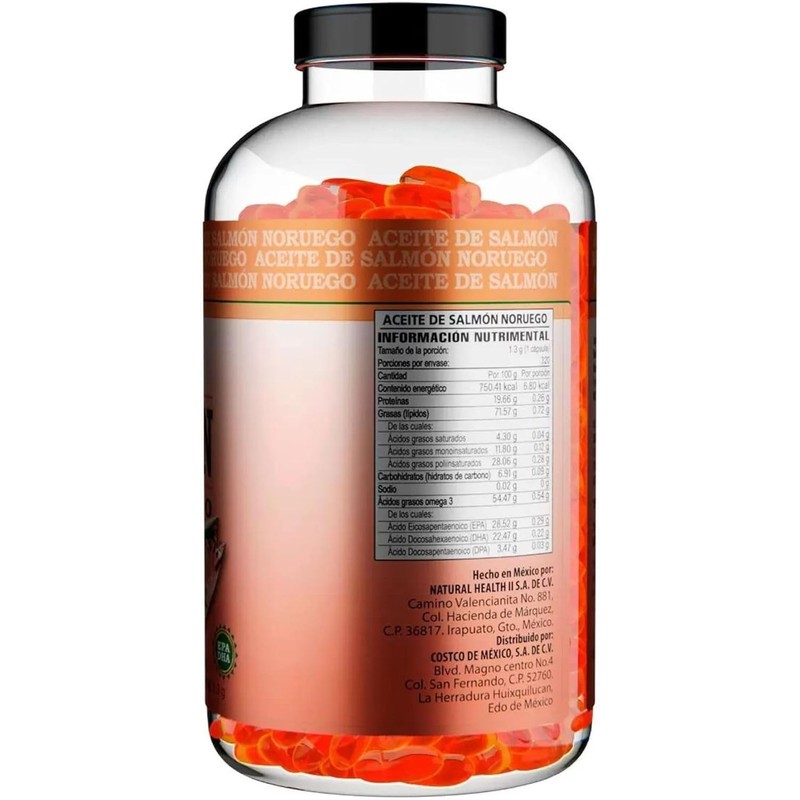 All Nature Norwegian Salmon Oil Omega-3 – High-Potency EPA &