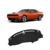 FIILINES Dash Cover for Dodge Challenger 2015-2024, Dashboard Mat Cover