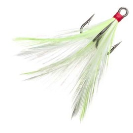 Eagle Claw Lazer Sharp Dressed Treble Hook 2 Pack