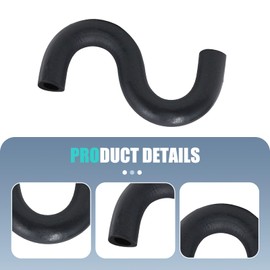 MOXRUQ S-Shape Gas Line Hose, Fuel Line Hose Tube for TRX250X, Fuel Tube Accessories Replace #16956-HC0-014, Compatible with Hon-da TRX300EX 1993-2006, TRX250X 1987-1992, TRX400EX 1999-2004 (Black)