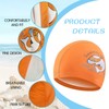 PD Kids Swimming Cap – Cartoon PU Swim Cap for
