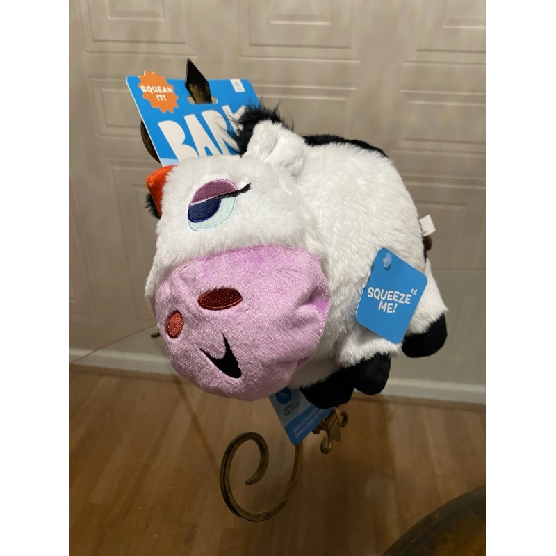 Bark New Bark Box " Bertha the Cow " Dog