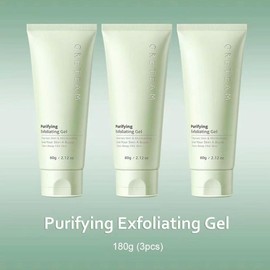 GreTeam Purifying Exfoliating Gel Deep Cleansing and Nourishing Moisture for a Brighter, Healthier Complexion - Specification: 180g(3pcs)